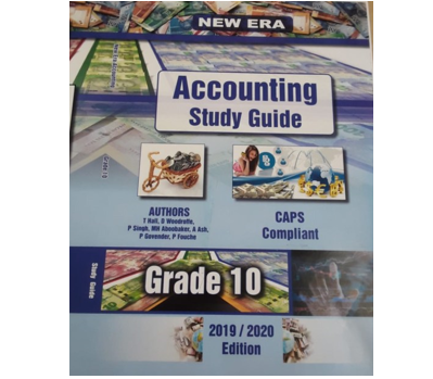 GRADE 10 NEW ERA ACCOUNTING STUDY GUIDE